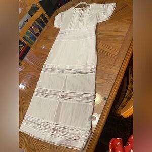 Banana Republic Auriene Lace Maxi Dress